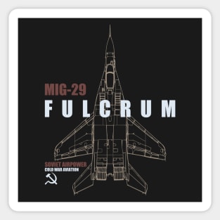 Mig-29 Fulcrum Sticker